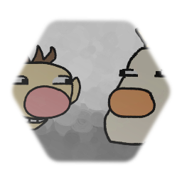 Olimar & Louie Grinning