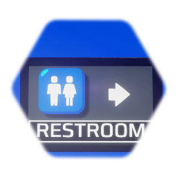 Restroom Prompt Sign