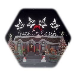 Dr_WhoData's Holiday Happenings House Christmas FLASHING LIGHTS