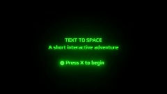 TEXT TO SPACE