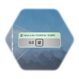 Value slider (-10,000 to 10,000)