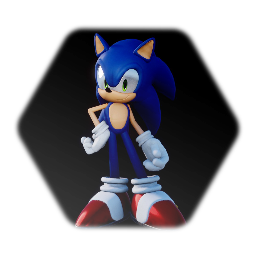 Modern Sonic The Hedgehog CGI Rig Version 2.10