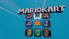 Remix de Character select Mario Kart Dreams version