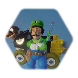 Remix of Super real Luigi                          (with drivea