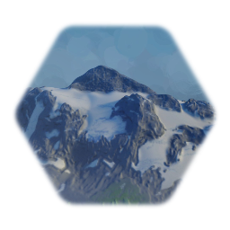 Remix of Detailed Realistic Mt Shuksan
