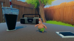 Dancing Patrick flying