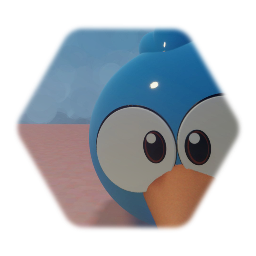 Blue from angry birds