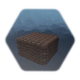 Breakable crate with keyframes and logic