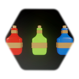 Potion Bottle [Quick Color Change Included]