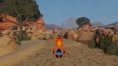 Crash Bandicoot - In The Desert