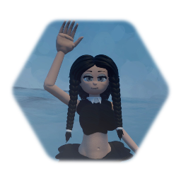 Mermaid Wednesday Addams