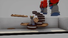 Tiky and  the  cookie pool