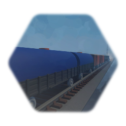 Equine Lines Steam Freight Train