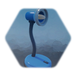 Blue Desk Lamp