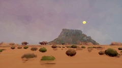 Evening Desert Blues