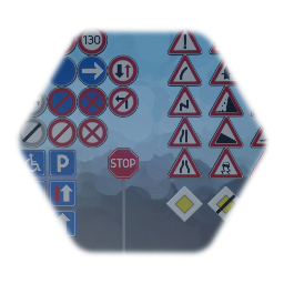 Panneaux de signalisation routière [ - V1 - ]