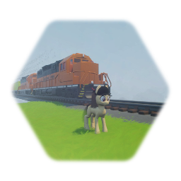 Moving Freight Train