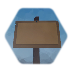 Wooden Sign