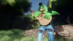 Its not easy being green but The Turtle