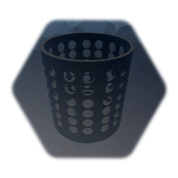 Metal Laundry Basket (Bin)