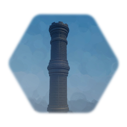 Castle wall decoration piece