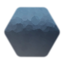 Green cube character