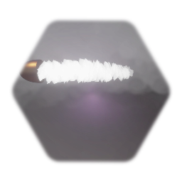 Bullet with trail