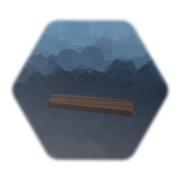 Uneven Damaged Wooden Plank