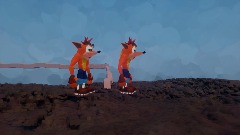 Minigame - Crash Bandicoot Wants To Reach Home