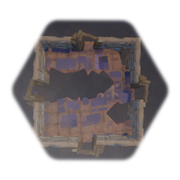 Ancient Dungeon Crawler: Broken floor room