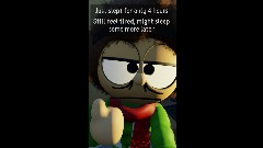 Just slept for only 4 hours | Animation