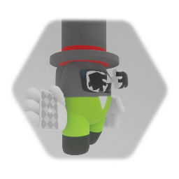 My Among Us oc: the jester henry