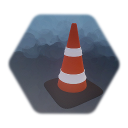 Traffic Cone (With M3 reflectors)