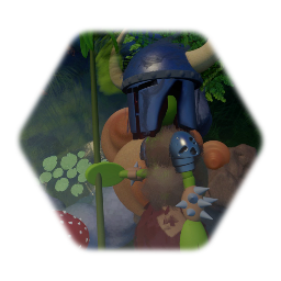 Armored Wood Goblin (Full AI Enemy w randomized look)