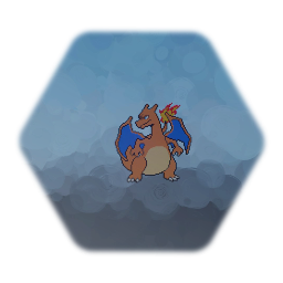 Remix of Charizard Pixel art
