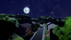 Remix of Suburban houses Night