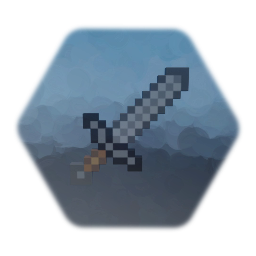 Minecraft sword pixel