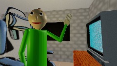 Baldi reacts to something