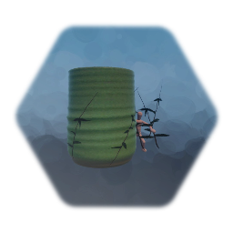 Bizen Sasa Yunomi (Teacup)