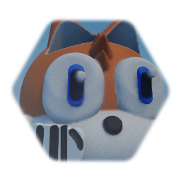 Sonic beneath - tails model