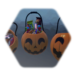 Halloween pumpkin baskets
