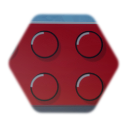 Bricky Block Wall art painting