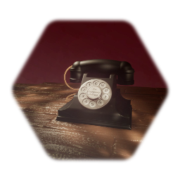 old vintage telephone