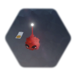 Red imp sings pizza passta