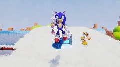 Sonic Christmas render