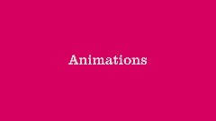 Animation Tests