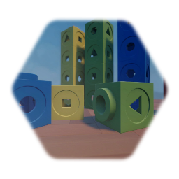 Plastic Counting Cubes