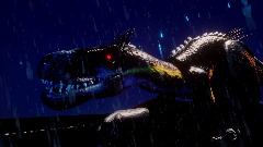 Indoraptor model showcase