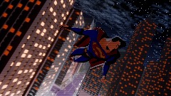 Superman Flight Animation