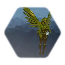 Gold angel